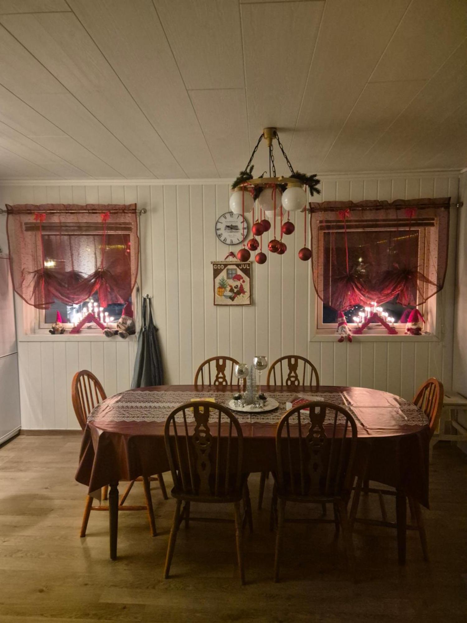 Utsikten Feriehus I Bakkeby Kültér fotó