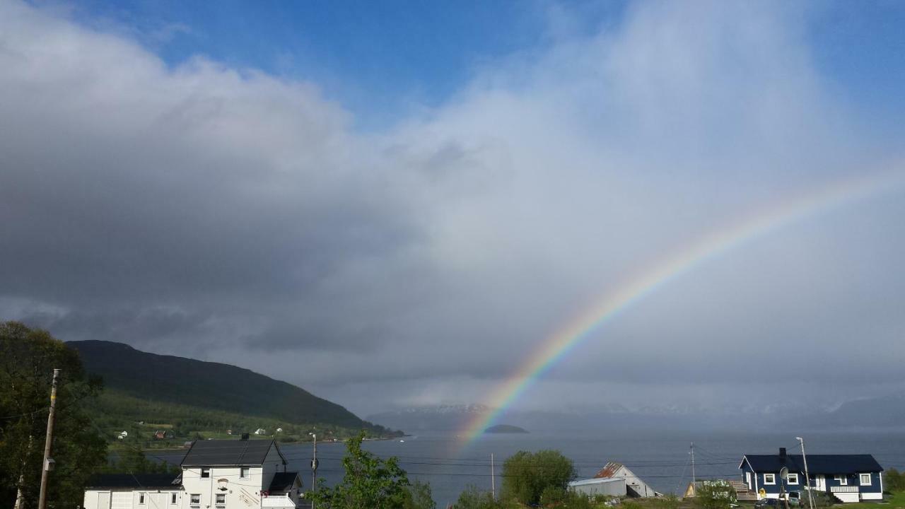 Utsikten Feriehus I Bakkeby Kültér fotó